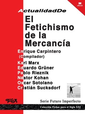 cover image of Actualidad de El fetichismo de la mercancía